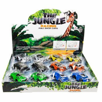PULL BACK JUNGLE AUTO’S IN DISPLAY (12st.)