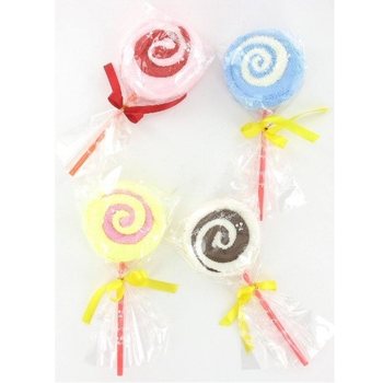 HANDDOEK IN DE VORM VAN EEN LOLLY (12st.)