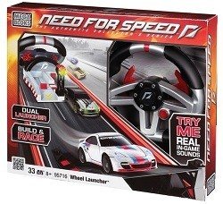 MEGABLOKS NFS PORSCHE 911 TURBO WHEEL LAUNCHER - 95716