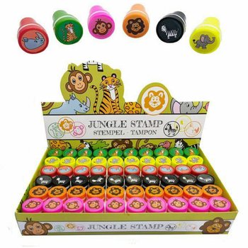 STEMPELS JUNGLE DIEREN IN DISPLAY (60st.)