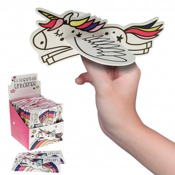 EENHOORN (UNICORN) FOAM VLIEGTUIGEN  IN DISPLAY (48st.)