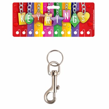 STERKE IJZEREN SLEUTELHANGERS (12st.)