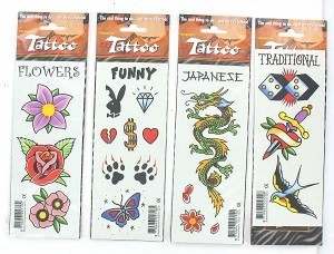 TATTOO STICKERS (50st.)