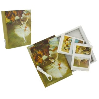 BOEK MET KAARTEN - MODEL DEGAS DANCERS (1st.)