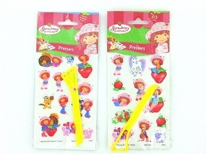 STRAWBERRY SHORTCAKE PRESSERS/STICKERS (24st.)