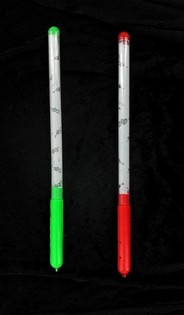 KNIPPERENDE LED STAAF - MEDIUM (12st.)