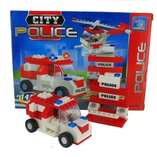BRICKS POLITIE BOUWSTENEN (2st.)