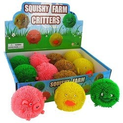 SQUISHY FARM GRITTERS (12st.)