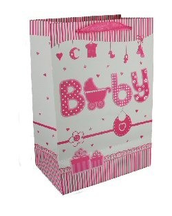 GEBOORTE TAS - BABY ROZE (12st.)