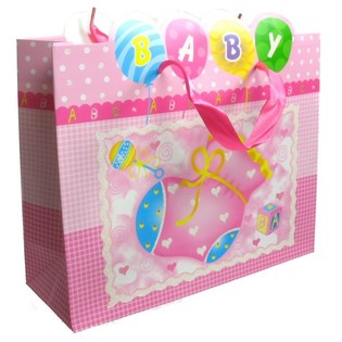 GEBOORTE TAS - BABY ROZE (12st.)