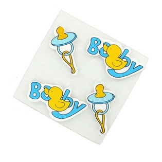 DECORATIE STICKERS - BABY BLAUW (20st.)
