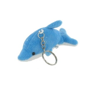 PLUCHE DOLFIJNEN SLEUTELHANGER MET LICHT (18st.)