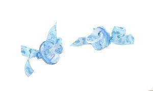 DECORATIE SPEEN - BABY BLAUW (12st.)