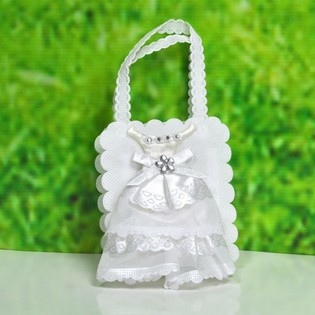 BRUILOFT TASJE VOOR TRAKTATIES - MODEL TROUWJURK (12st.)