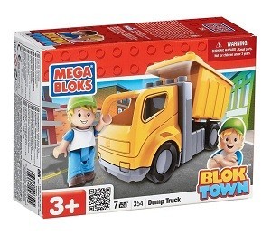 MEGABLOKS BLOK TOWN DUMP TRUCK - 354 (2st.)