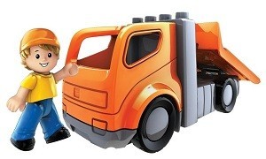 MEGABLOKS BLOK TOWN TOW TRUCK - 356