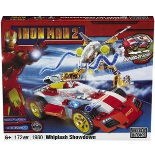 MEGABLOKS IRON MAN 2 WHIPLASH SHOWDOWN - 1980