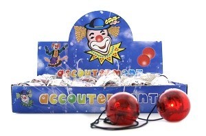 CLOWNSNEUS MET LICHT IN DISPLAY (24st.)