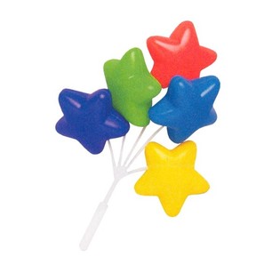 CUPCAKE PRIKKER - TROS STERREN BALLONNEN (14st.)