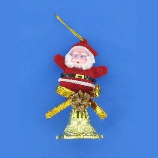 KLEINE KERSTMAN DECORATIE MIX (24st.)