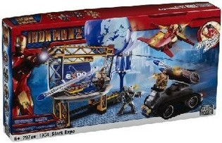 MEGABLOKS IRON MAN 2 STARK EXPO PLAYSET