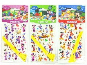DISNEY MICKEY MOUSE PRESSERS/STICKERS (24st.)