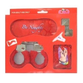 BE NAUGHTY SET IN GIFTBOX (3st.)