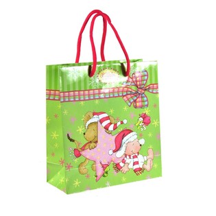 CHRISTMAS VERPAKKINGSTASSEN 8 x 19.5 x 21 CM. (6st.)