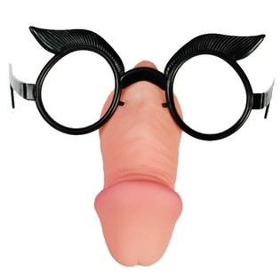 BRIL MET EEN PENIS ERAAN (6st.)
