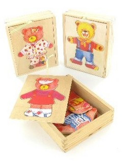LEUKE HOUTEN PUZZEL (12st)