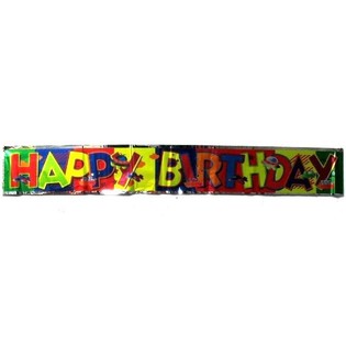 HAPPY BIRTHDAY - BANNER (15st.)