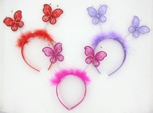 DIADEEM MET VLINDERS (12st.)