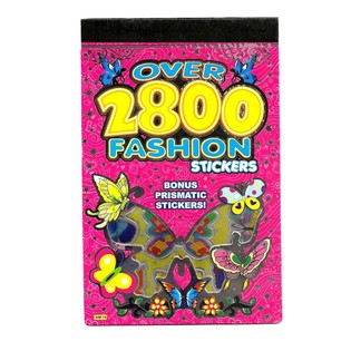 GLITTER VLINDER STICKERS (12st.)