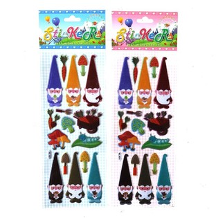 STICKERVELLEN MET KABOUTERS (2x20st.)