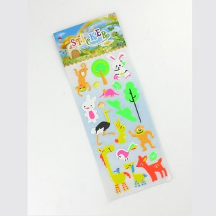 DIEREN STICKERS (12st.)