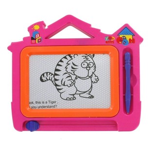 GROOT TEKENBORD IN DE VORM VAN EEN HUIS (6st.)