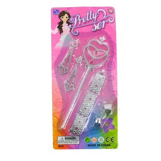 PRETTY GIRL SET OP KAART (12st.)