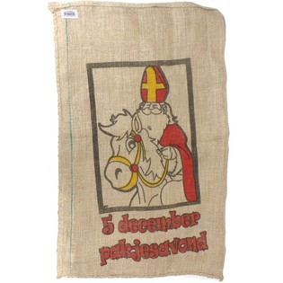 GROTE JUTE SINTERKLAAS ZAK