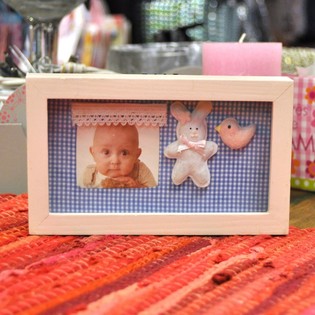 HOUTEN 3D KINDERKAMER FOTOLIJSTJE - MODEL 3 (6st.)