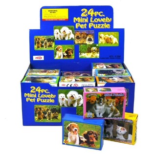 SCHATTIGE DIEREN PUZZELTJES (36st.)