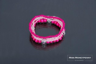 ARMBAND 7-LAAGS ROZE (1st)