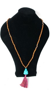 IBIZA LOOK HALSKETTING BRUIN BUDDHA (1st)