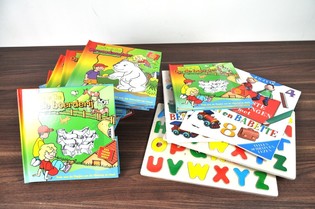 RESTANT ASSORTIE BOEKEN EN PUZZELS (16st.)