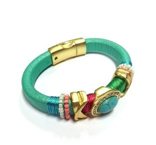 LUXE ARMBAND TURQUOISE (1st)