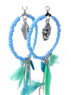 LUXE IBIZA LOOK OORBEL MINT BEDELS (1st)