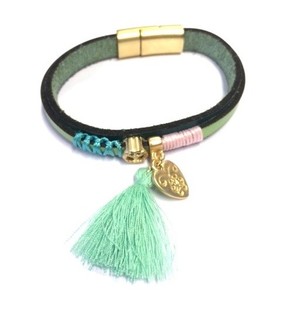 LUXE ARMBAND GROEN HART (1st)