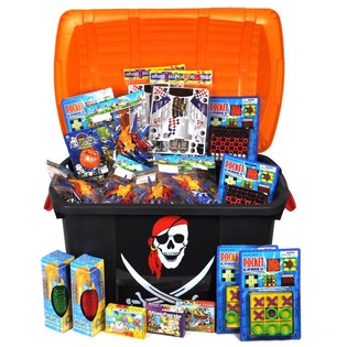 GROTE GRABBELTON PIRATEN SCHATKIST (Met 100 Luxe kado's)