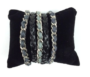 ARMBAND ZWART/GRIJS (1st)
