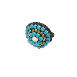 RING MET TURQUOISE STEEN (1st)