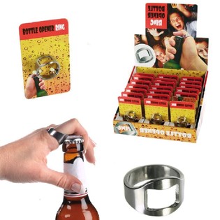 BIEROPENER RING IN DISPLAY (24st.)